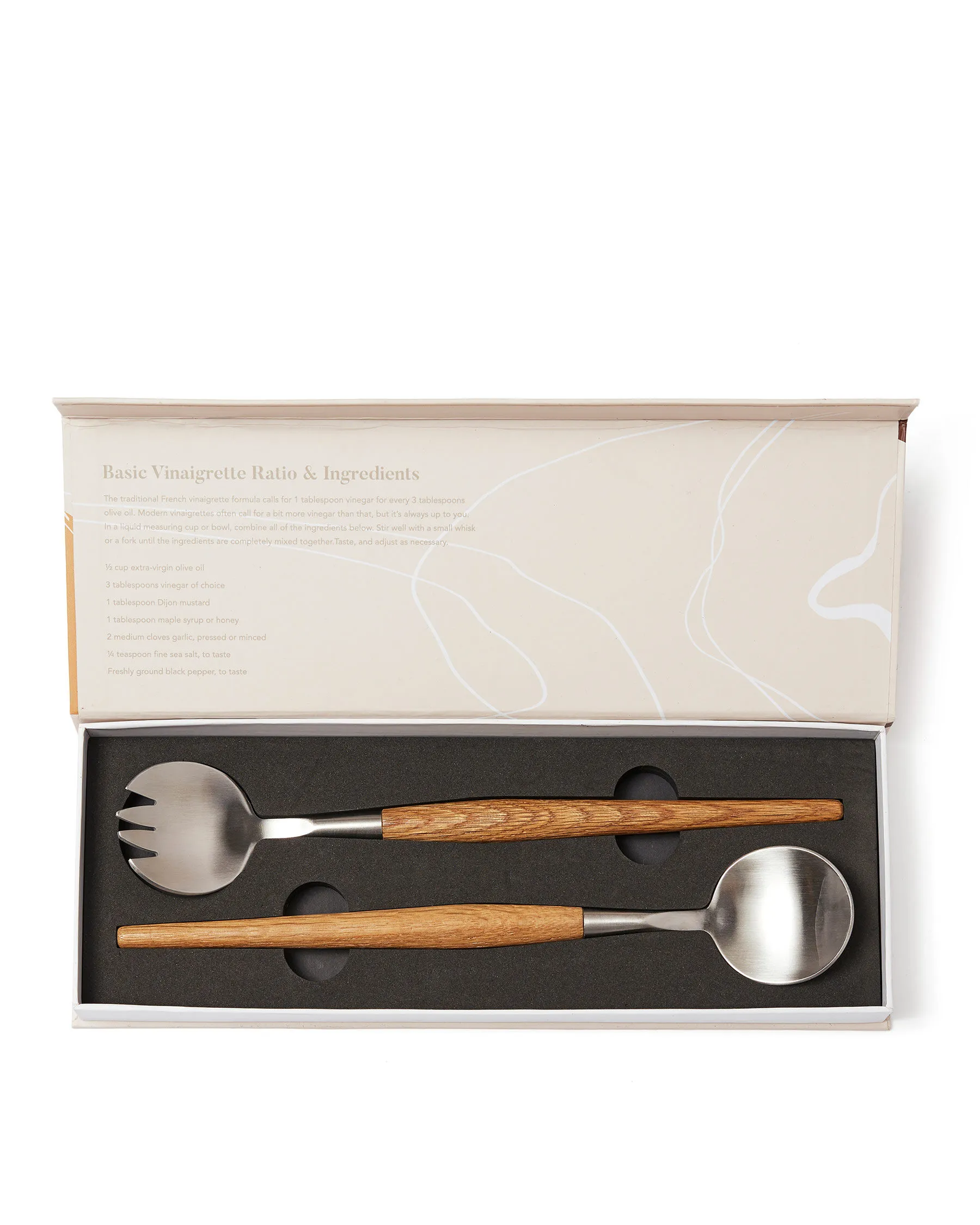 Retro serveringsbestick Brun